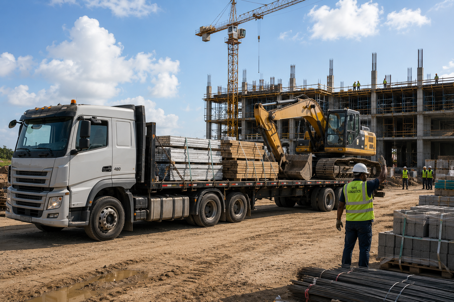 Construction logistics Jamaica
