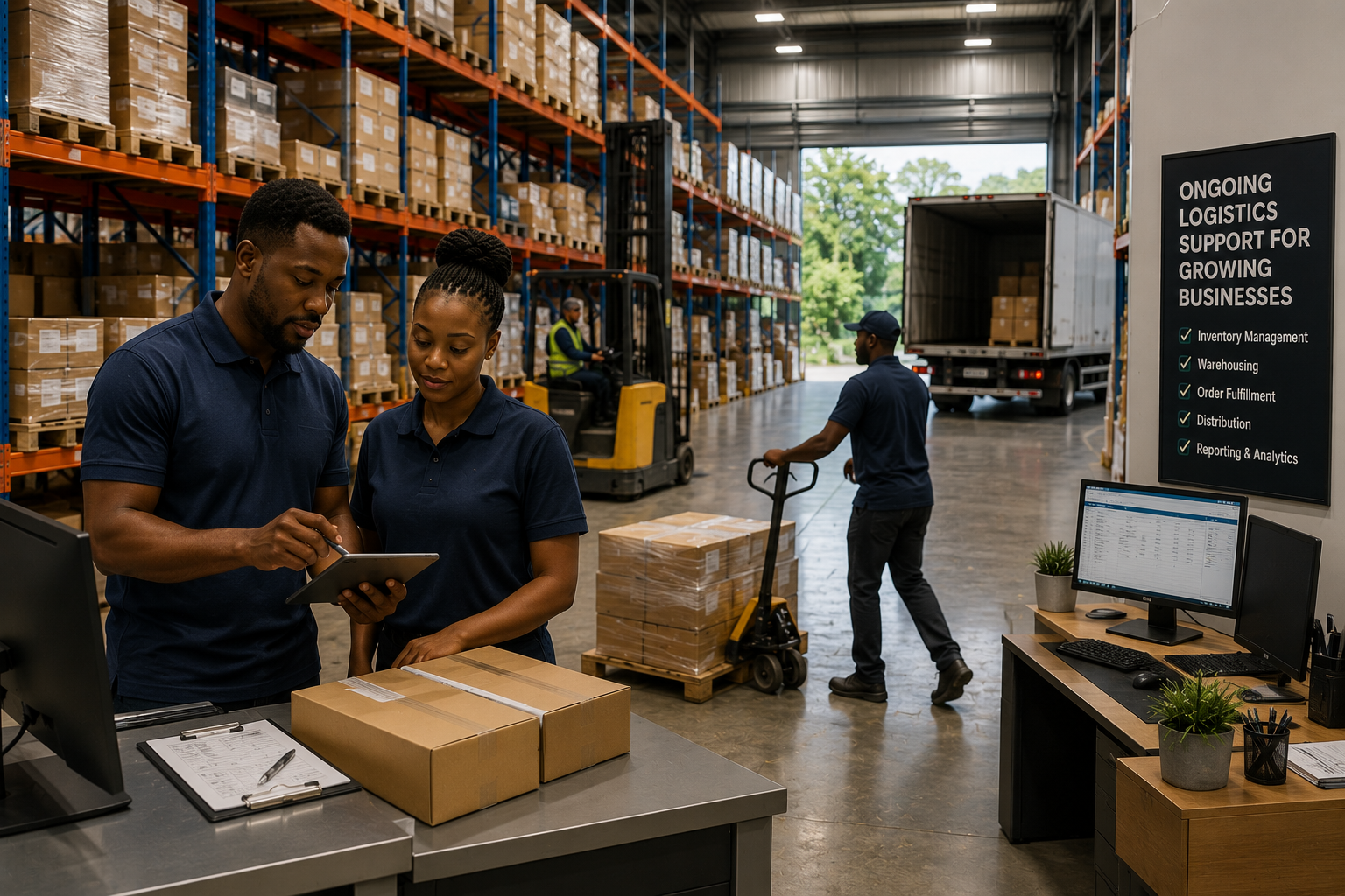 Professional logistics coordination and planning